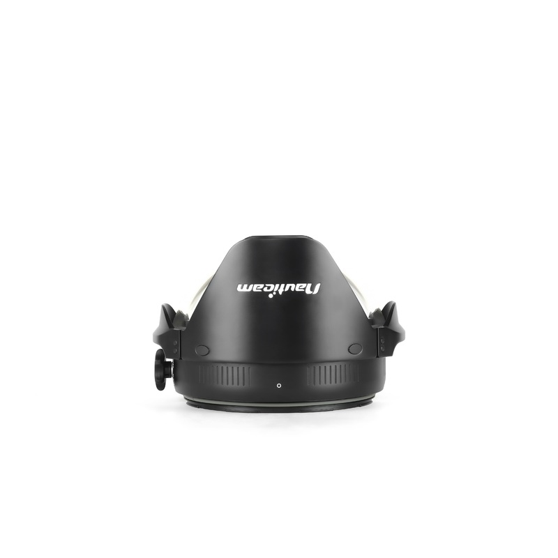 Nauticam N200 0.57x Wide Angle Conversion Port – 2 (WACP-2) 140 Deg. FOV with Compatible 14mm Lenses (incl. float collar)