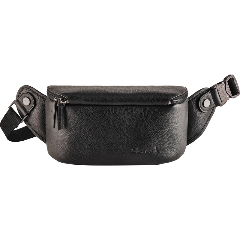 Oberwerth Sling Bag Pure – Black with Red Lining