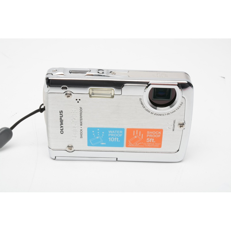Olympus Stylus 720 SW 7.1MB Waterproof Shockproof Digital Point Shoot Camera