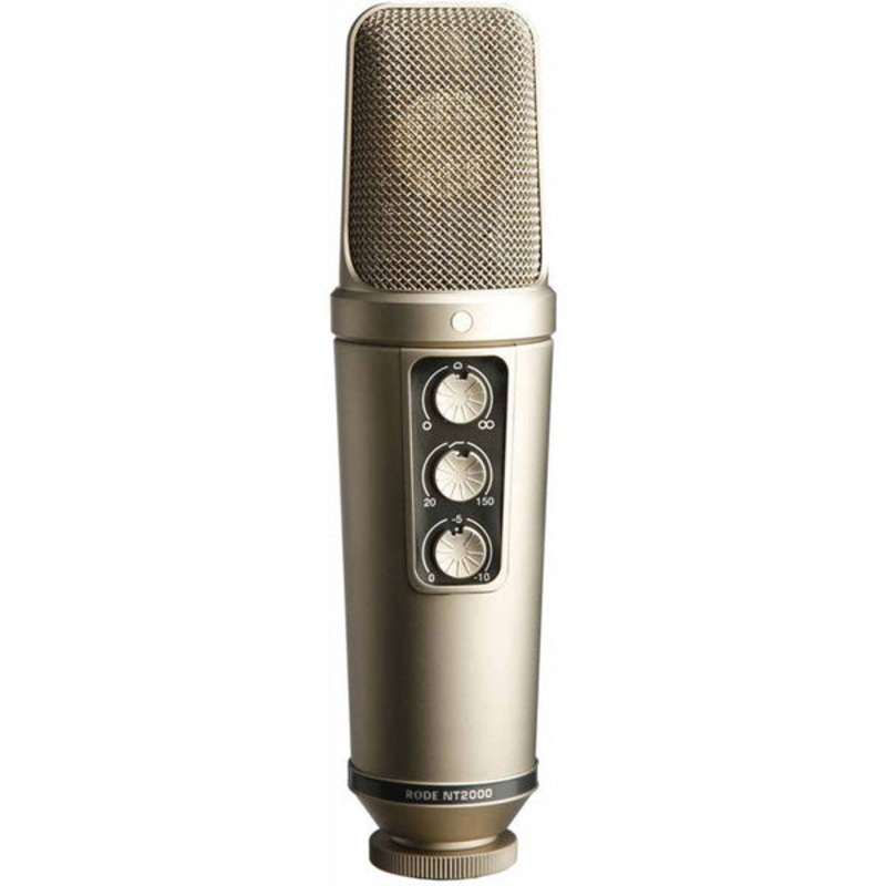 Rode NT2000 Seamlessly Variable Dual 1-inch Condenser Microphone – RODENT2000