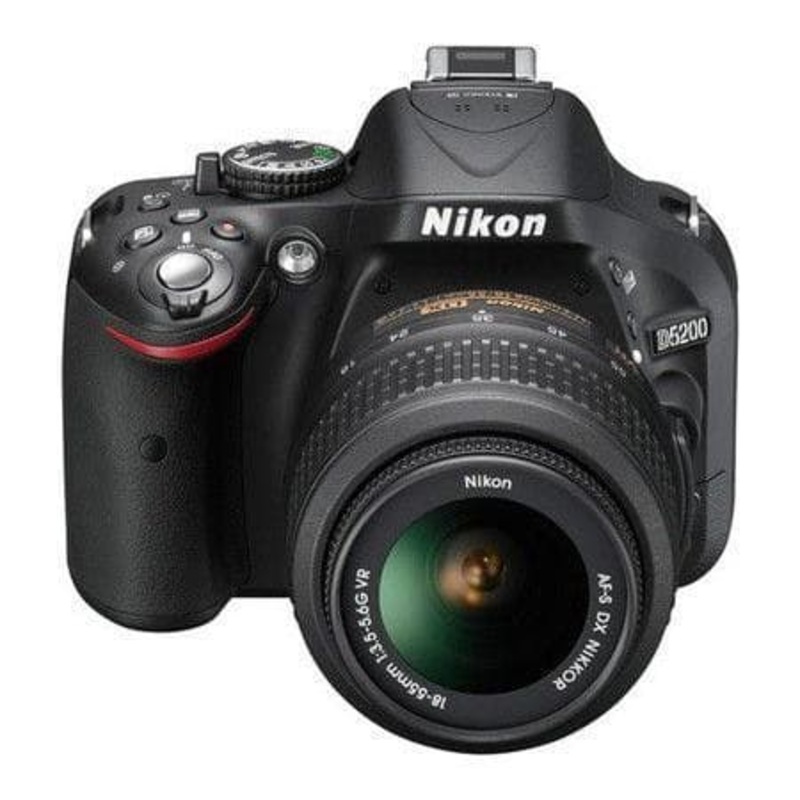 SLR D5200 – Black + Nikon AF-X DX Nikkor 18-55mm f/3.5-5.6GVR f/3.5-5.6