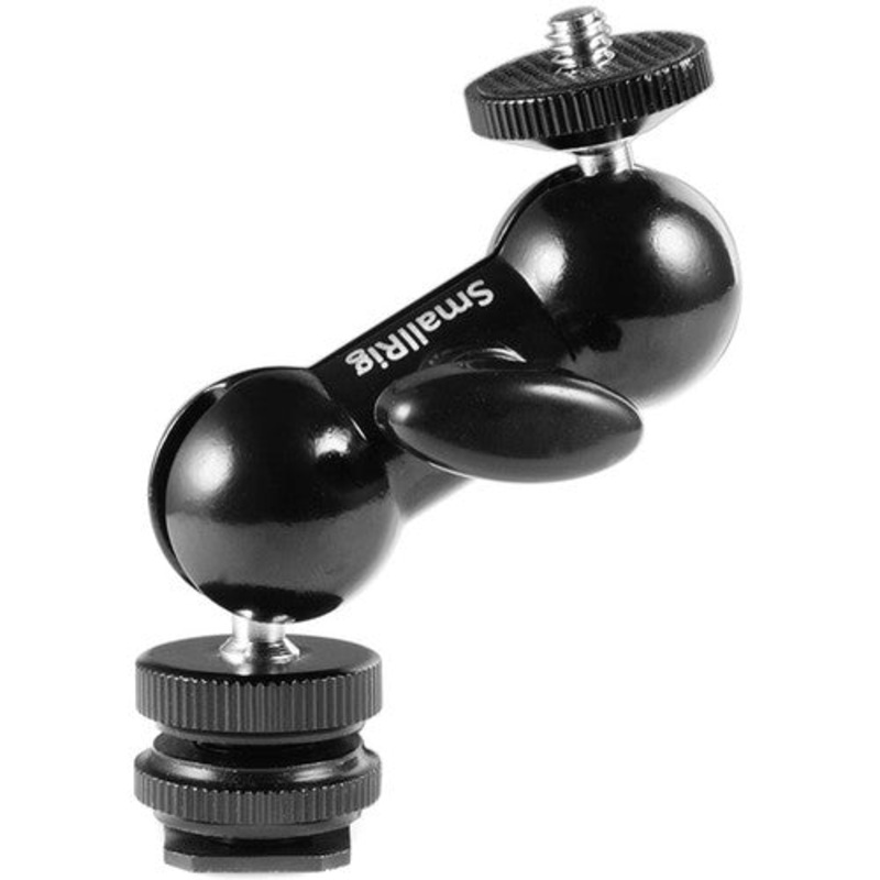 SmallRig Cool-Ballhead-V1 Multi-function Double BallHead w/ shoe mount & 1/4″ screw