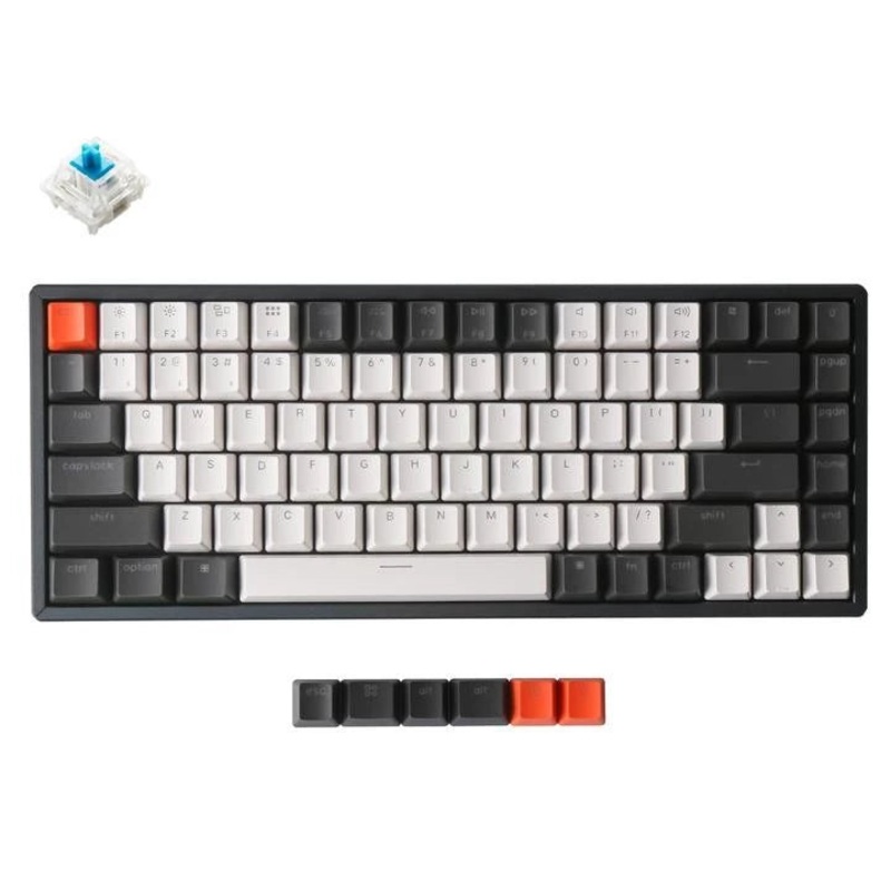keychron K6-U1 68Key White Led Plastic Frame Red Swicth Keyboard