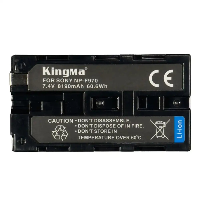 KingMa NP-F970 | Sony | 8190mAh | Replacement Battery