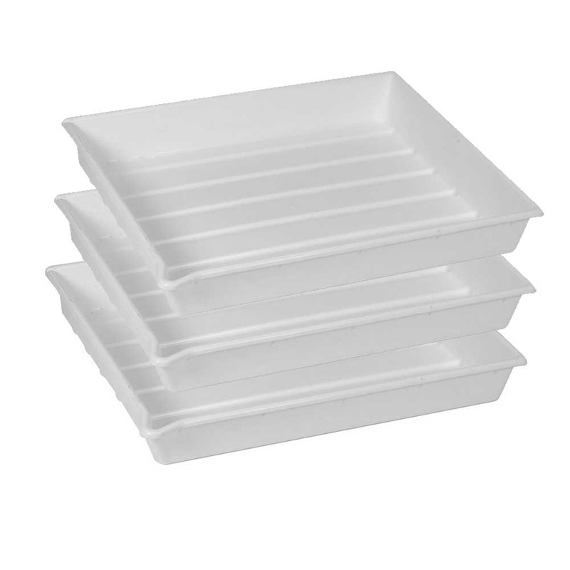 Paterson 20×24″ / 50.8x60cm White Developing Trays – Set of 3