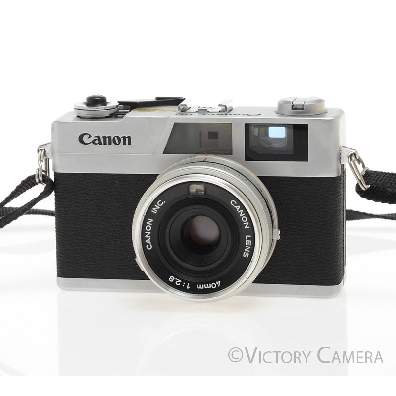 Canon Canonet 28 35mm Rangefinder Camera w/ 40mm f2.8 Lens -New Seals- [EXC-]