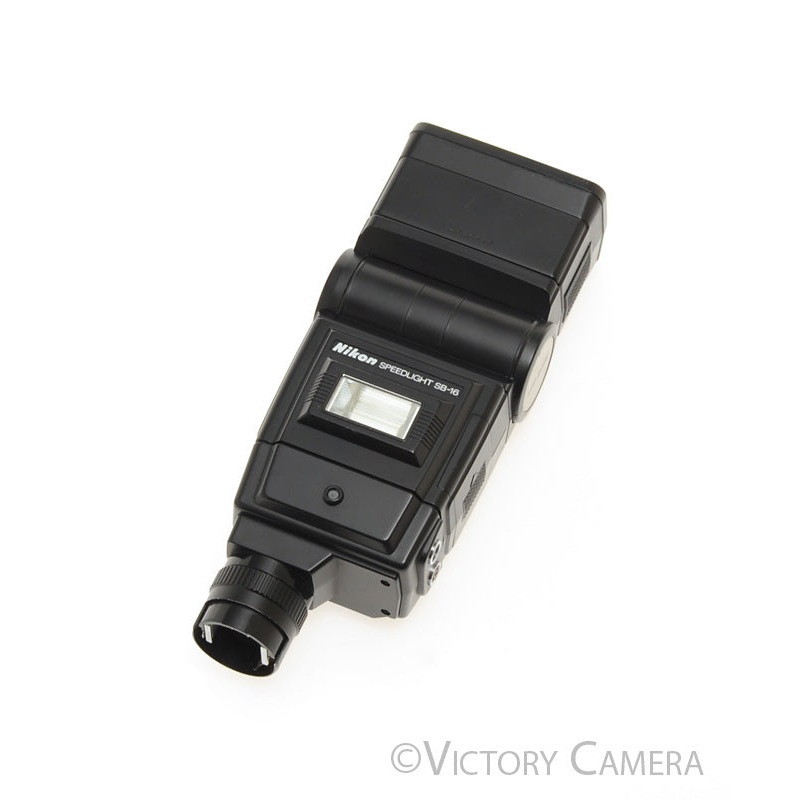 Nikon SB-16 SB-16B Speedlight Flash with AS-8 F3 Foot [EXC]