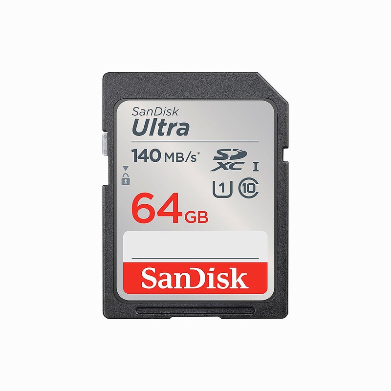 SanDisk 64GB 140MB/S Ultra UHS-I SDXC Memory Card