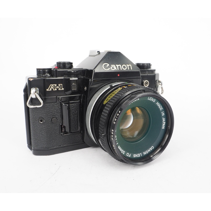 Used Canon A-1 + 50mm 35mm SLR Camera