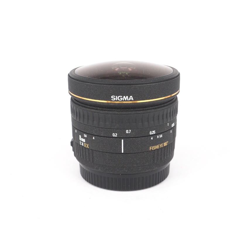 Used Sigma 8mm f/3.5 EX Fisheye Canon EF Fit Lens