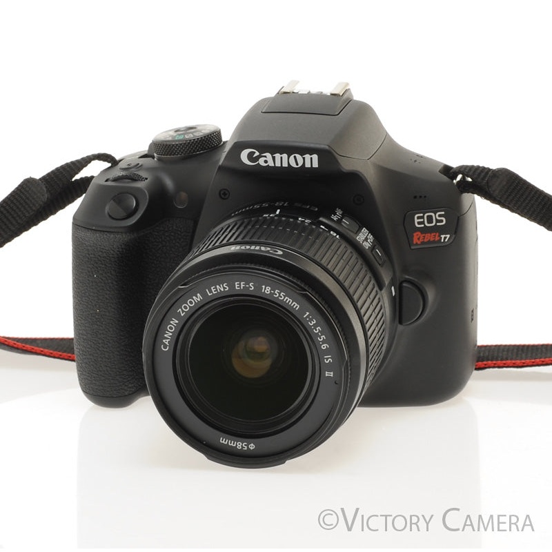 Canon EOS Rebel T7 24.1MP Digital SLR Camera w/ EF-s 18-55mm Lens [EXC+]