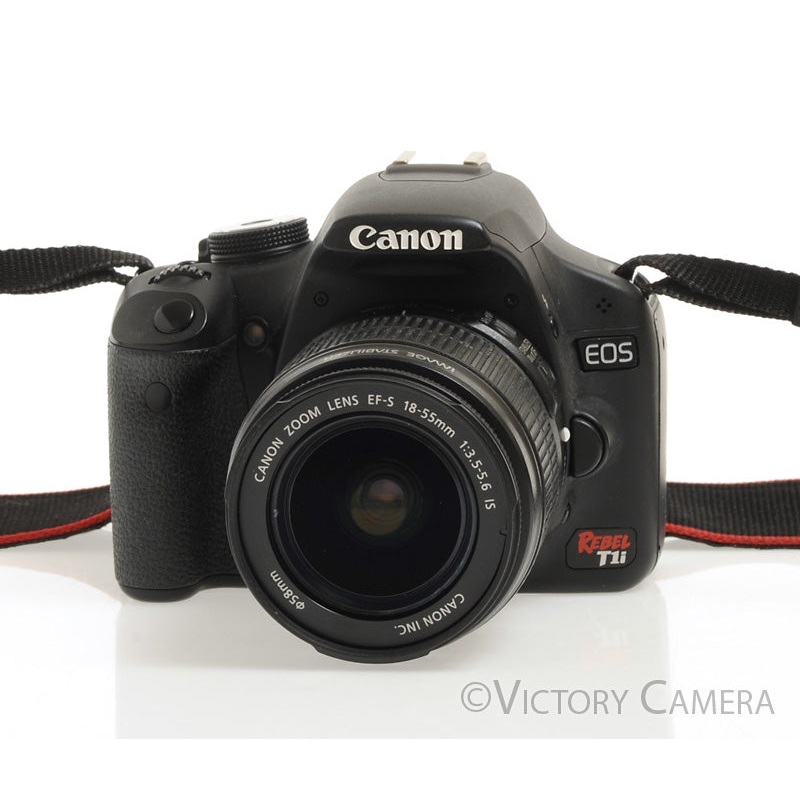 Canon Rebel T1i 15.1mp Digital SLR Camera w/ 18-55mm Lens [EXC]