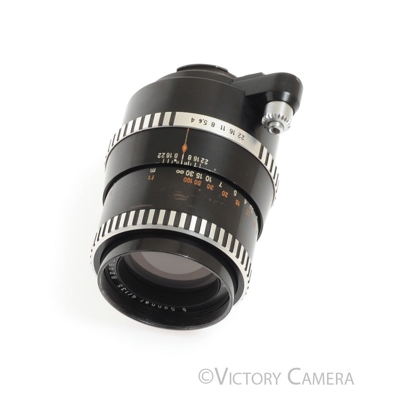 Carl Zeiss 135mm f4 Telephoto Prime Lens for Exakta w/ Button  [EXC+]