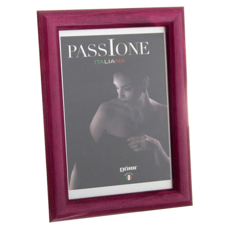 Dorr Guidi Glossy Plum Wooden 16×12 Photo Frame