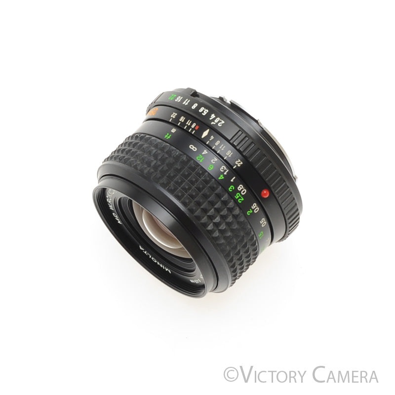 Minolta W.Rokkor 28mm f2.8 Manual Focus Wide Angle Prime Lens [EXC]