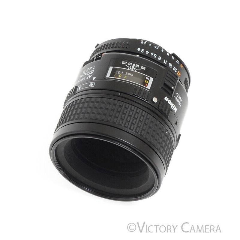 Nikon Micro-Nikkor 60mm F2.8 D Autofocus 1:1 Macro Lens  [EXC]