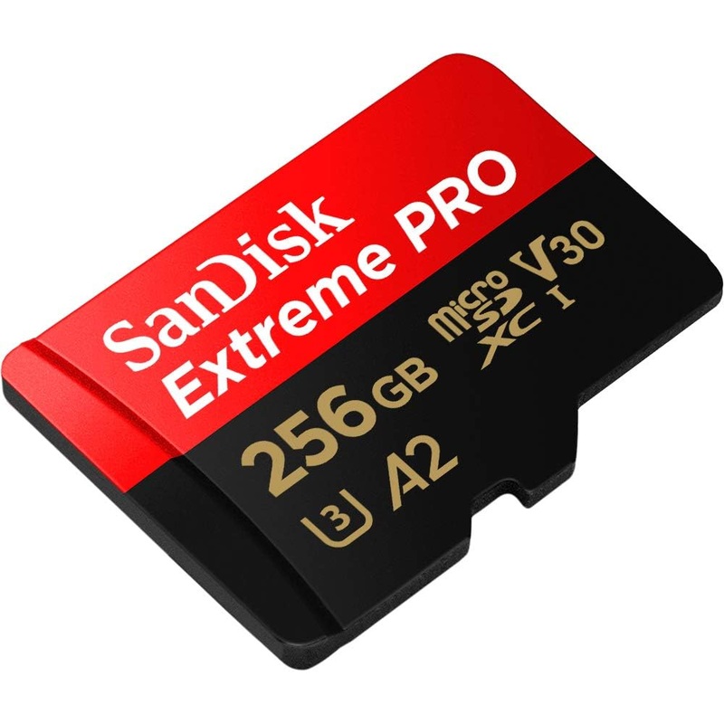 SanDisk Extreme PRO microSDXC UHS-I – 256 GB