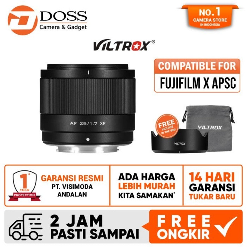 Viltrox AF 25mm f1.7 Air for Fuji X