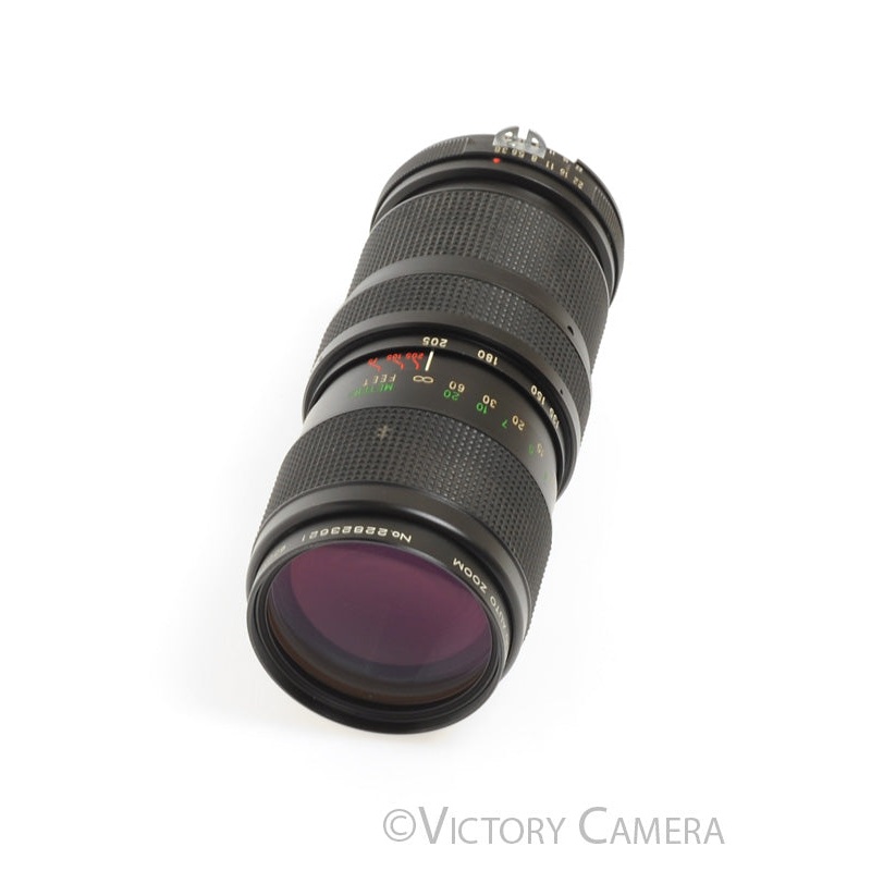Vivitar 75-205mm f3.8 Telephoto Macro Zoom Lens for Nikon AI [EX+]