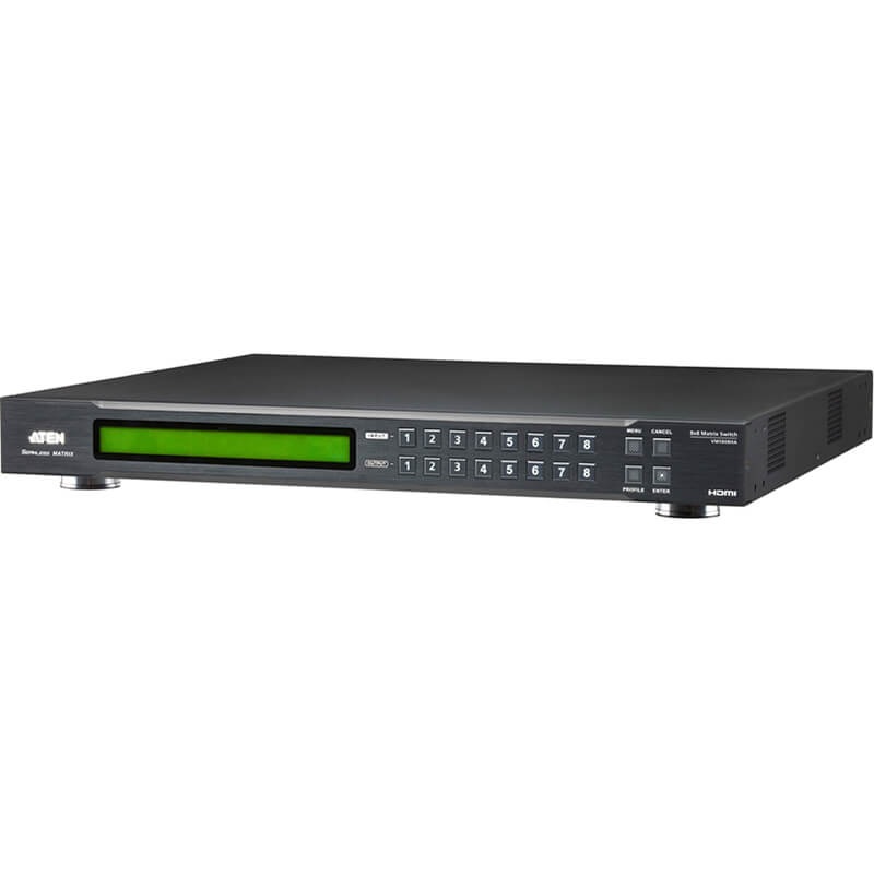 ATEN VM5808HA 8 x 8 HDMI Matrix Switch with Scaler – ATENVM5808HAATE
