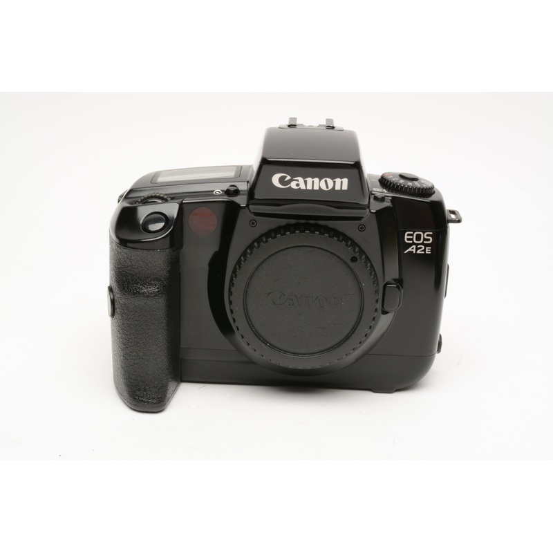 Canon A2E 35mm SLR Body very clean, Book+Strap, Tested, Great!