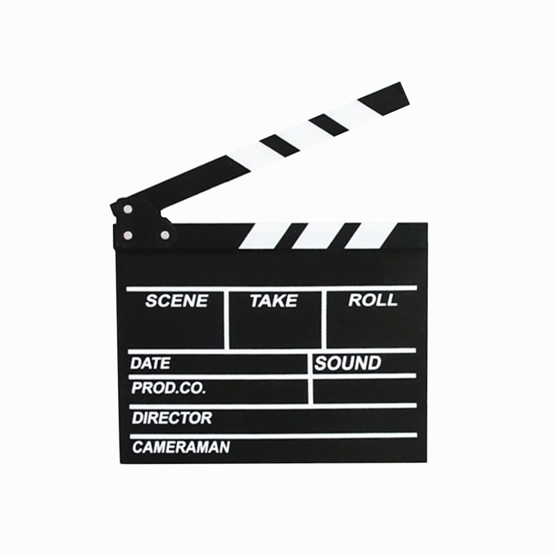 Clap Board Action Board, Black