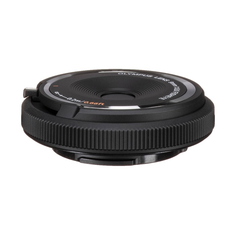 Olympus Fisheye Body Cap 9mm f/8 Lens (MFT) (Online Only. ETA 3-5 Days)