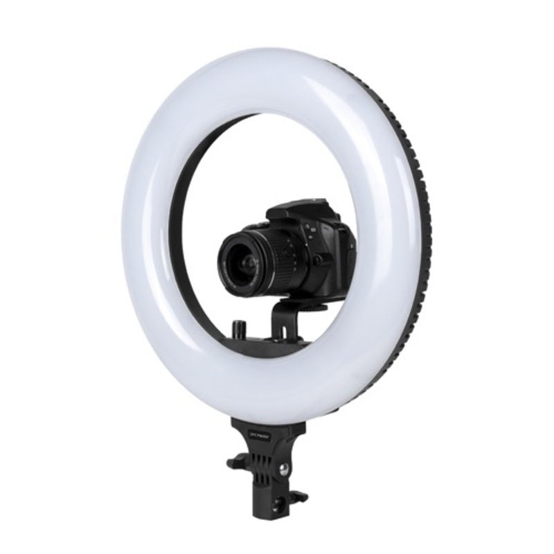 Promaster Basis BR130B 14″ LED Ringlight – Bi-Color