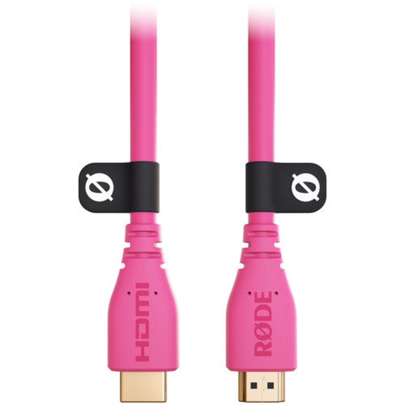 RODE HDMI 2.0 Cable (9.8′, Pink)