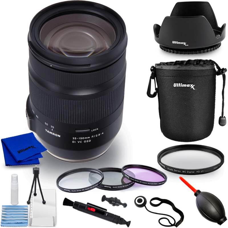 Tamron 35-150mm f/2.8-4 Di VC OSD Lens for Nikon F – 10PC Accessory Bundle
