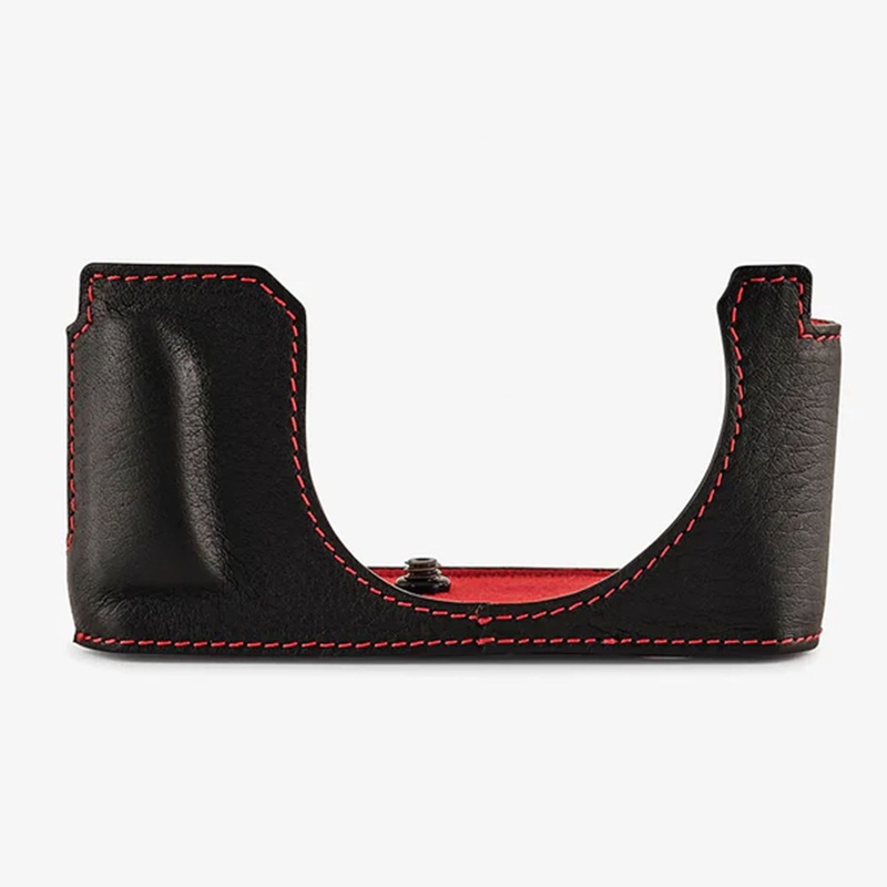 Oberwerth Leica D-Lux 8 Half Case Black/Red