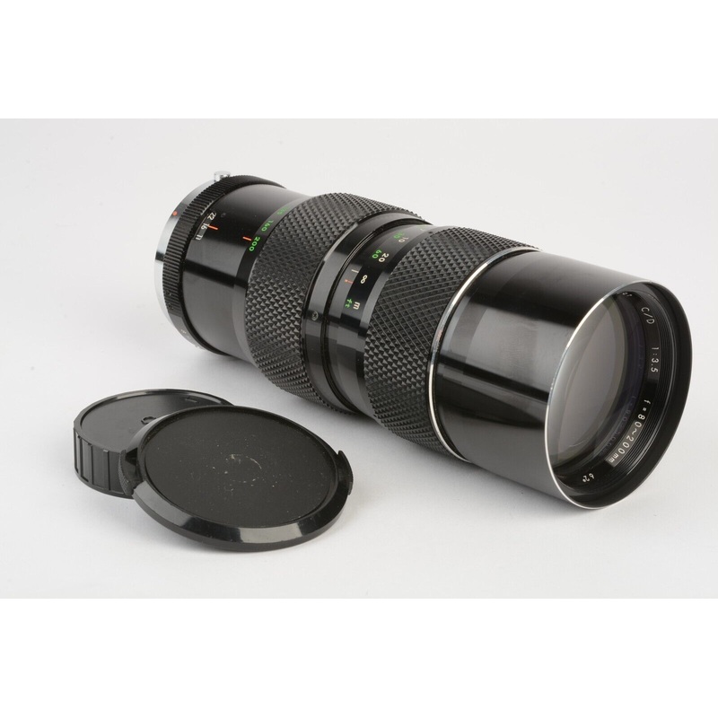 Soligor C/D 80-200mm F3.5 Manual Focus Zoom Lens, Olympus OM Mount