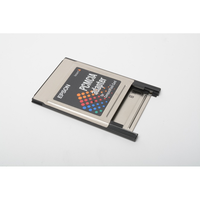Epson PCMCIA CF Compact Flash card adapter, Clean
