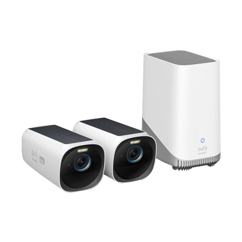 Eufy Security eufyCam 3 4K UHD Wireless Security Camera Kit with 1TB SSD (White)