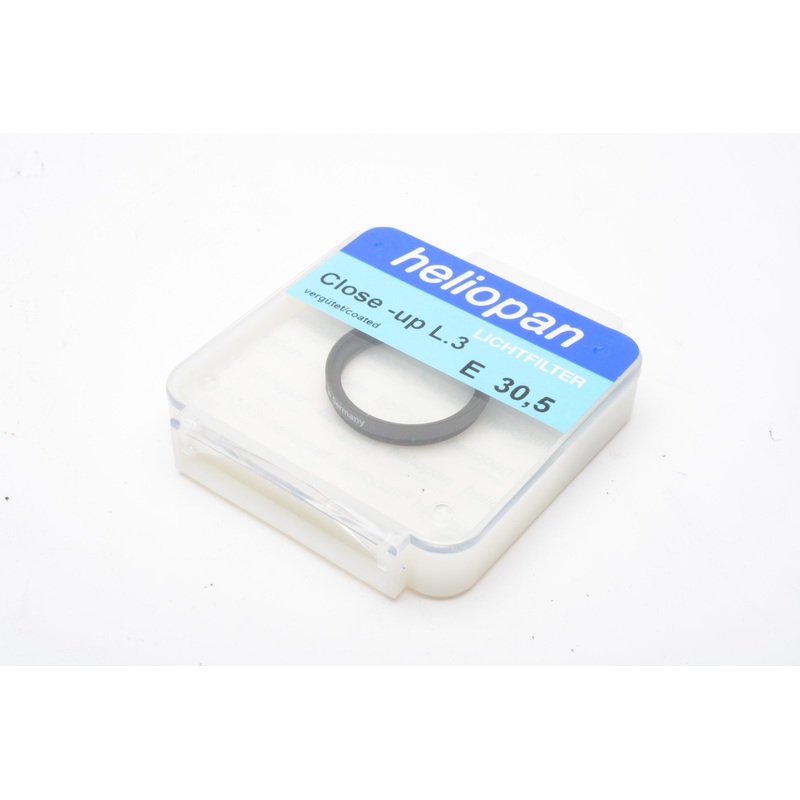 Heliopan 30.5mm Close-up filter NL3 +3 Mint in jewel case
