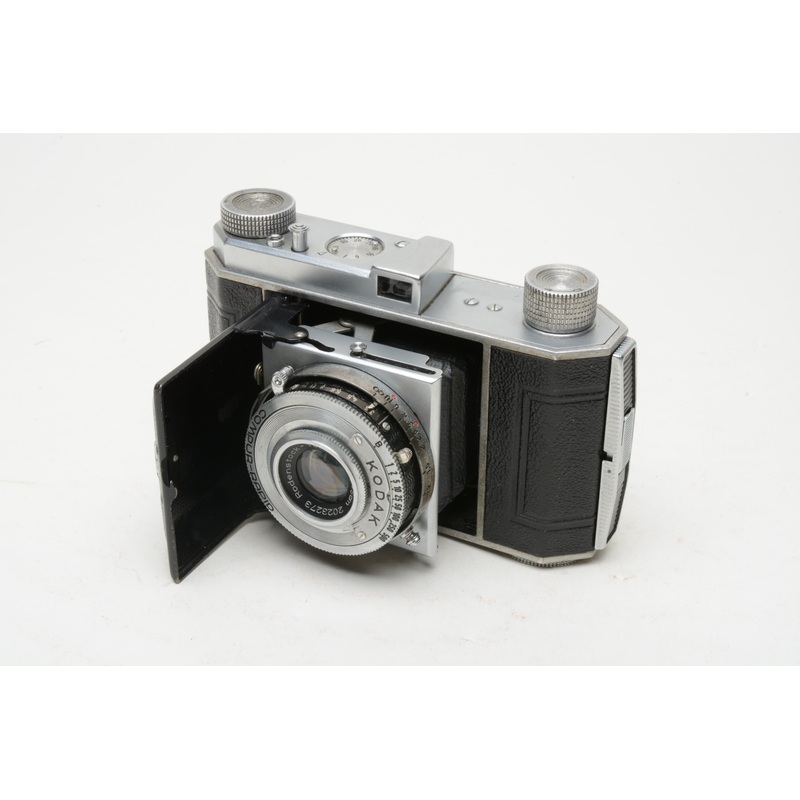 Kodak Retina 1 Type 010 Folding Camera Chrome w/Rodenstock 5cm f3.5, Works!