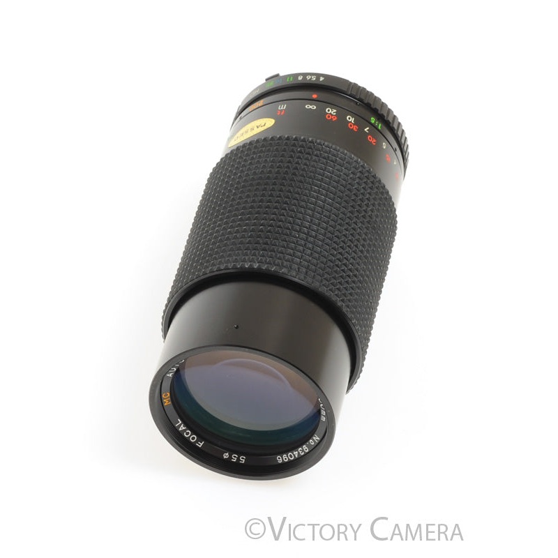 Focal MC 80-200mm f4 Telephoto Zoom Lens for Minolta Manual Focus [MINT]