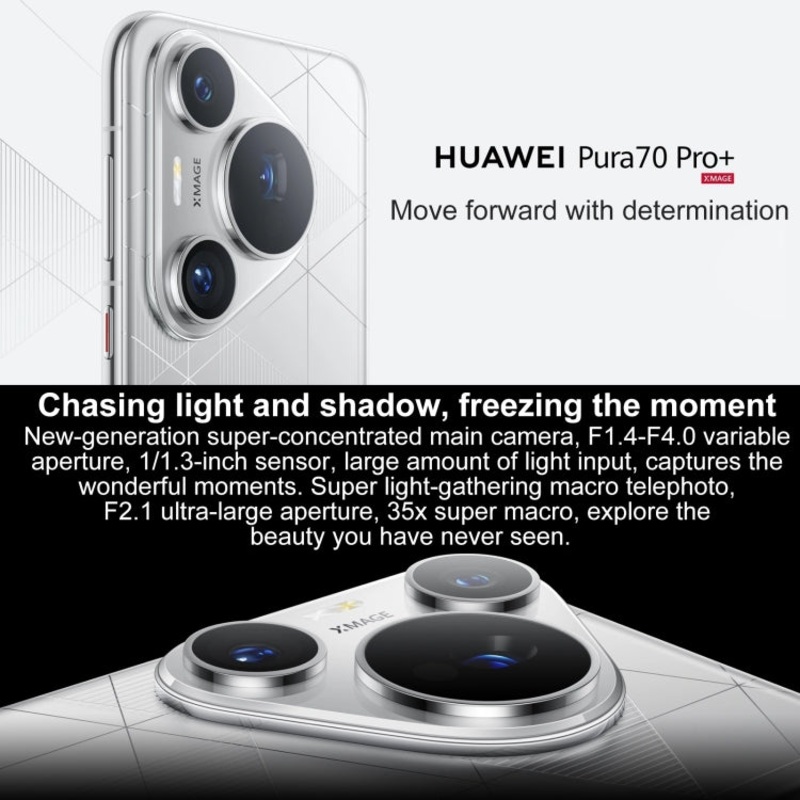 Huawei Pura 70 Pro Plus 5G HBN-AL10 Dual SIM 16GB+512GB (China Version) Black