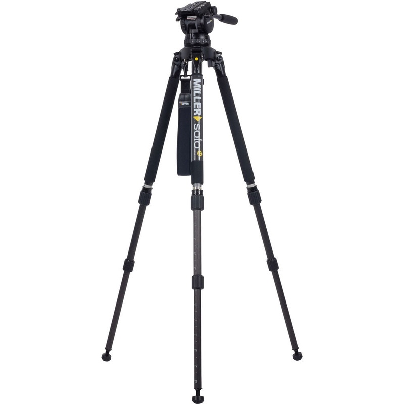 Miller 3786 CX14 Solo-Q 100 2 Stage Carbon Fibre Tripod System – MIL-3786
