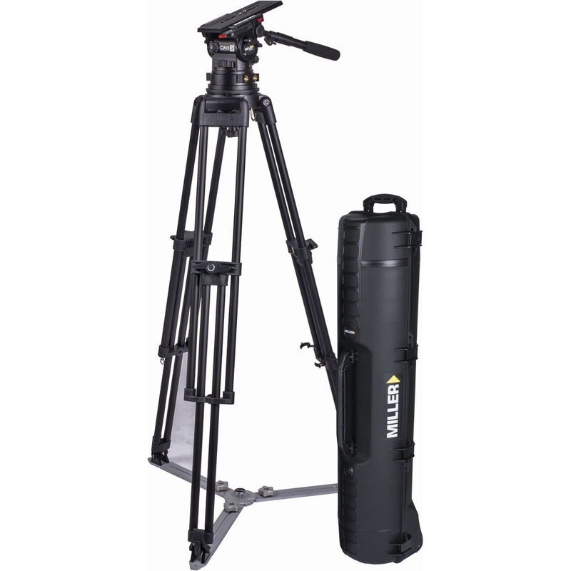 Miller 3814 CiNX 3 HDC 150 1 Stage Alloy Tripod System – MIL-3814