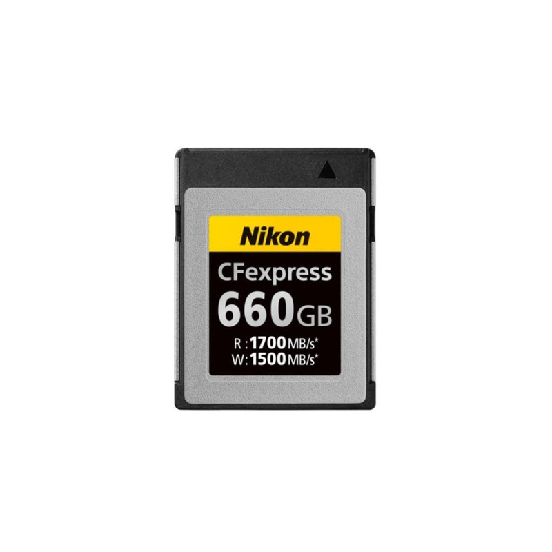 Nikon CFexpress Type B (660GB, MC-CF660G) New with full warranty 018208272280 27228