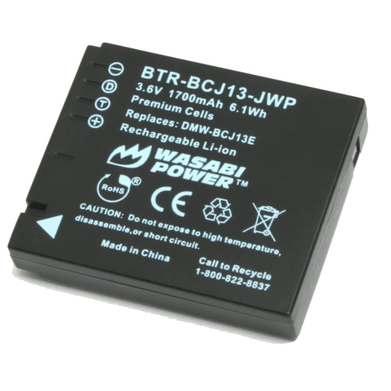 Panasonic DMW-BCJ13 Battery by Wasabi Power