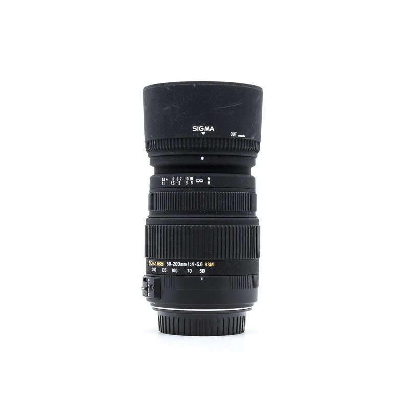 Sigma 50-200mm f/4-5.6 DC OS HSM – Canon EF-S Fit