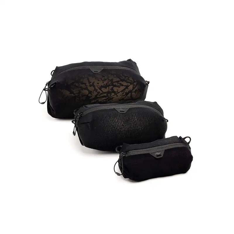 Ultralight Mesh Packing Cube Bundle – Black