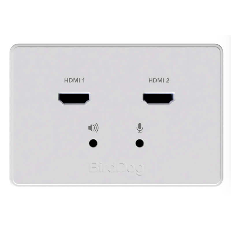 BirdDog Dual HDMI Wallplate Input – BD-WPIN