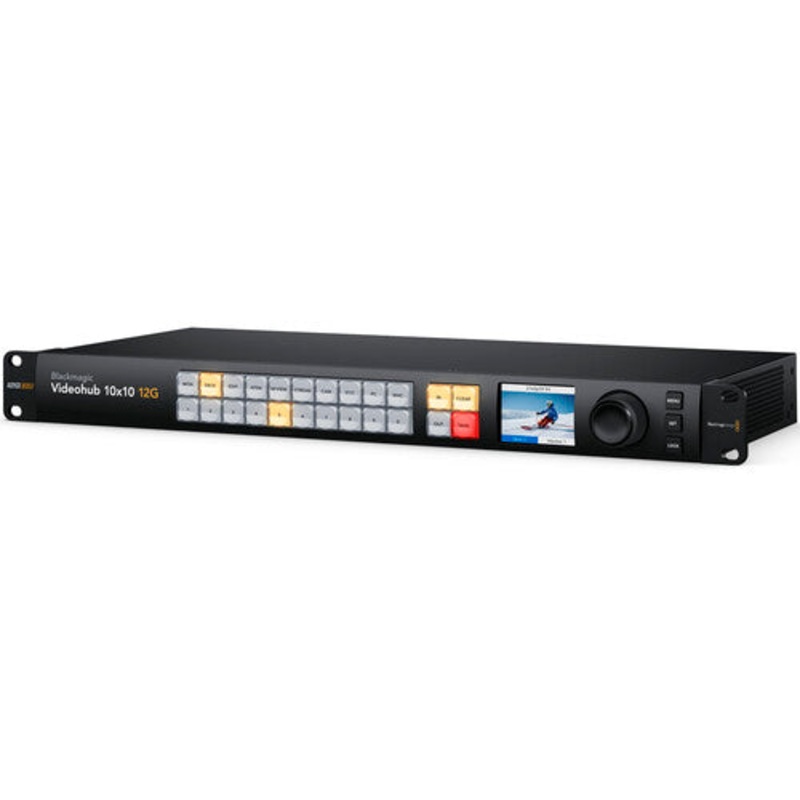 Blackmagic Design Videohub 10×10 12G Zero-Latency Video Router
