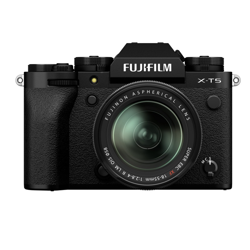 FUJIFILM X-T5 CAMERA & XF 18-55MM LENS Black