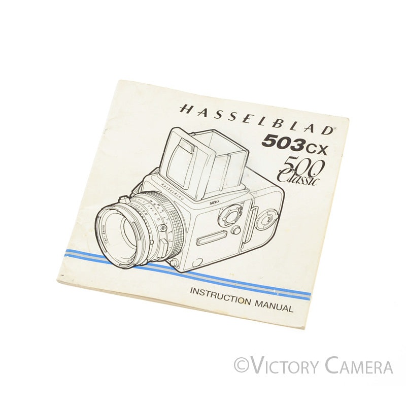 Hasselblad 503cx Instruction Manual (only) [EXC]