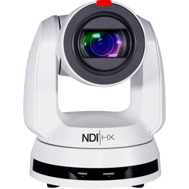Marshall Electronics CV630-ND3W 4K (UHD30) NDI PTZ Camera with 4.8mm-120mm 25x Zoom Lens  3G-SDI, HDMI & NDI|HX3 Outputs (White)