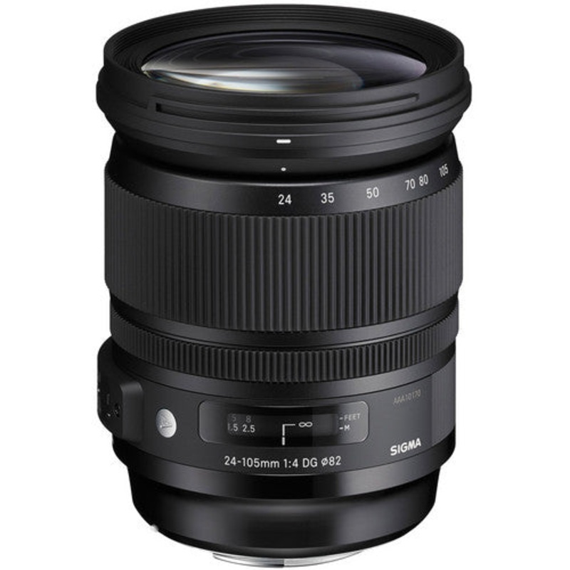 Sigma 24-105mm f/4 DG OS HSM Art Lens for Canon EF Rental – From R300 P/Day